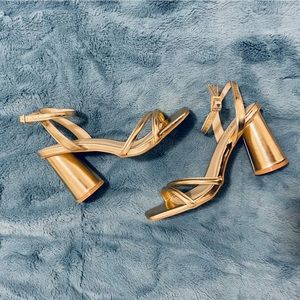 Lulus Gold heels